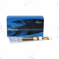 CHEMETRICS Water Quality Test Kit: Chemical Oxygen Demand, 0 to 150 ppm, 24 Tests, (25) Vials (MPN K-7350S). Key specifications — Includes: (25) Vials; Range: 0 to 150 ppm; Sensitivity: Spectrophotometer 3 mg/LLED Photometer +/- 7 mg/L; Test Parameters: Chemical Oxygen Demand.