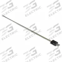 DAYTON Thermocouple Probe: -346°F to 2,193°F /-210°C to 1,200°C, Type J, Rounded Tip, 24 in Probe Lg (MPN 36GL05). Key specifications — attr1275752: 20 AWG; attr1275757: 24 in; attr1275763: ±1.1 % Below 293 °C, ±0.4 % Otherwise; attr1275765: 36GL05; attr1275769: DAYTON; attr1434700: Weld.
