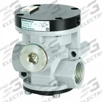 AVENTICS Pilot Air Control Valve: Two-Way / Two-Position, 1 in NPT, 1 in NPT, Remote Pilot, Poppet (MPN 8227A1GP6014A00). Key specifications — attr1078830: Aluminum; attr1078874: Spring Return; attr1078854: Normally Closed.