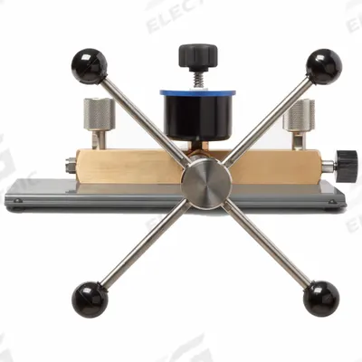 FLUKE CALIBRATION Pressure Calibrator: Hydraulic Deadweight Tester, AC Adapter, (4) Gauges - Pneumatic Comparison Test Pumps