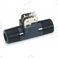 GEMS SENSORS Flow Rate Sensor: Turbine, 3/8 in NPT, 3/8 in Connection Size, NPT, 0.26 gpm – 6.6 gpm (MPN FT-110, 173935). Key specifications — Accuracy %: +/-3%; Brand: GEMS SENSORS; Termination: Spade Terminals.