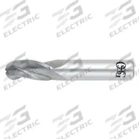 OSG Ball End Mill: Carbide, 3 Flute, 7/16" Mill Dia, 1" LOC, 2-3/4" OAL (MPN 403-4375-BN)