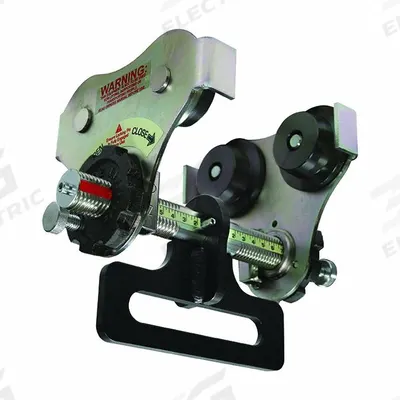 OZ LIFTING PRODUCTS Push Beam Trolley: Push - Push Trolleys for Hoists