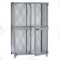 LITTLE GIANT Bulk Storage Locker: 61 in x 39 in x 78 in, 1 Fixed Shelf, Legs, Gray, Gray, Shelves (MPN SL1-3660). Key specifications — Brand: LITTLE GIANT; Body Panel Type: Ventilated; Base Type: Legs; Cabinet Color: Gray; Frame Assembled: Assembled.