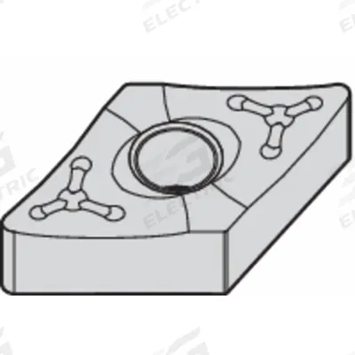 WIDIA Diamond Turning Insert: DNMM44365 - Diamond Indexable Turning Inserts