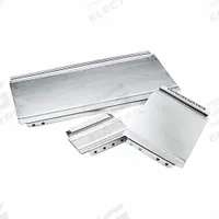 LISTA Aluminum Divider 2 In x 7-7/8 In, 12 PK: 2 in Overall Ht, For 75 mm Drawer Ht, Gray (MPN D075-12S/12PC). Key specifications — Color: Gray; Product Type: Drawer Divider; Brand: LISTA; Manufacturer Part Number: D075-12S/12PC.