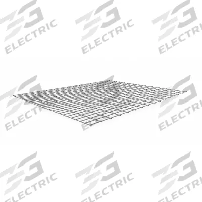 NASHVILLE WIRE Decking: 60 in x 48 in, 500 lb Load Capacity, Steel, 5 ga Decking, Gray - Wire Decking for Boltless Shelving