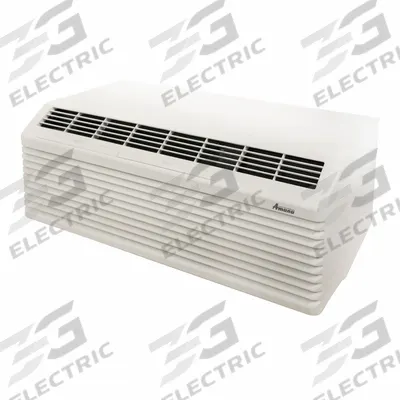 AMANA Packaged Terminal Air Conditioner: 400 sq ft – 480 sq ft, 12,000 BtuH, 208/230V AC - PTACs with Heat Pump & Electric Heat