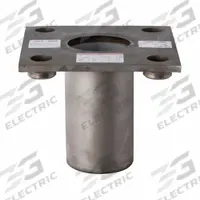 DBI-SALA Davit Base: 11 in x 9 1/2 in, Surface Mnt, 11 in Lg, Gray/Silver, Base, 750 lb Wt Capacity (MPN 8000092). Key specifications — Brand: DBI-SALA; Features: 360 Degree Davit Mast Rotation; Color: Gray; Confined Space Component: Base; For Use With: Davit Masts.