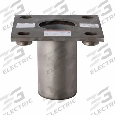 DBI-SALA Davit Base: 11 in x 9 1/2 in, Surface Mnt, 11 in Lg, Gray/Silver, Base - Davit System Bases