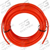 EAGLE BELTING Round Belt: Orange, 5/16 in Dia, For 3 1/8 in Min Pulley Dia, 100 ft Overall Lg, 85A (MPN 4940059). Key specifications — Hardness: 85A; Brand: EAGLE BELTING; Belt Material: Polyurethane; Color: Orange.