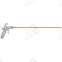 GUARDAIR Air Gun: Pistol-Grip Grip, Aluminum, 1/4 in Female NPT, 1 Nozzle(s), Straight, Focused (MPN 76S018). Key specifications — attr1328526: Aluminum; attr1328500: Extension and Nozzle; attr1328508: GUARDAIR; attr1328515: Yes; attr1328533: Yes.