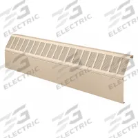 BEACON MORRIS Hydronic Baseboard Heater Cabinet: Baseboard Heater Cabinets, 3 ft Lg, Beige, Steel (MPN TP20-03). Key specifications — Material: Steel; Product Type: Baseboard Heater Cabinets; Color: Beige; Compatible Grainger Part Number: 5E301, 5E305; Brand: BEACON MORRIS; Fits Number of Elements Rows: Double Row; Includes: (1) Partial Backplate; Overall Dimensions - L x H x D: 36 in x 20 in x 5-5/16 in.