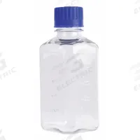 Media Bottle: PETG, 500 mL Capacity - oz, 500 mL Capacity - mL, Closure Included, Sterile, Unlined (MPN WPBGC0500SB). Key specifications — Graduated: No; Closure Type: Screw-On; Body Color: Colorless; Brand: APPROVED VENDOR.
