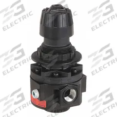 WILKERSON Regulator: Zinc, 1/2 in NPT, 185 scfm, 300 psig Max Op Pressure, Knob, 3 3/8 in Overall Wd (MPN R26-04-000-23). Key specifications — attr111664: No; attr111627: WILKERSON.