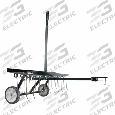 AGRI-FAB Lawn Dethatcher: 41 in Overall Wd, 20 Teeth, Steel - Lawn Dethatchers