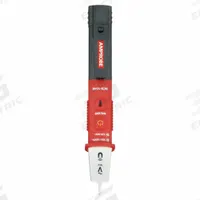 AMPROBE Voltage Detector/Tester: 12 V to 1,000 V, Audible/Light, CAT IV 1000V, IP65, No Display (MPN NCV-1040). Key specifications — Brand: AMPROBE; Built-In Flashlight: Yes; IP Rating: IP65.