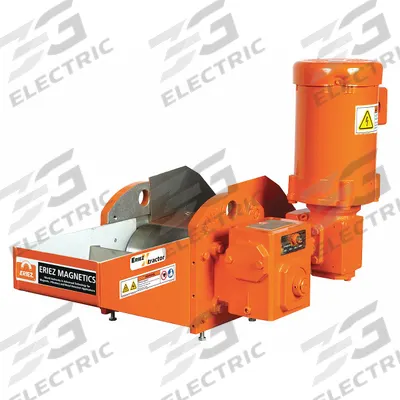 ERIEZ Magnetic Coolant Cleaner: 11 gpm (Oil‑100 SSU)/15 gpm (Oil‑40 - Magnetic Chip Coolant Separators