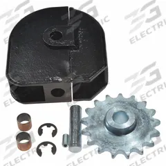 DAYTON Chain Gear Kit: For 4ECW6/4ECW7/4ECW8/4ECW9/4ECX1/4ECX2/4ECX3/4ECX4/4EXC5, Steel (MPN MH4ECW616G). Key specifications — Compatible Grainger Part Number: 4ECW7; Manufacturer Part Number: MH4ECW616G; Brand: DAYTON; Accessory Type: Chain Gear Kit.