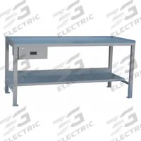JAMCO Workbench: Fixed Ht, Steel, 72 in x 30 in, 3,000 lb Overall Load Capacity, Gray (MPN WK372GP). Key specifications — Brand: JAMCO.