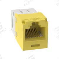 PANDUIT Jack Module: 1 Ports, Yellow, 6, RJ45, Copper, CJ688TGYL. Key specifications — Color: Yellow; Compatible Wire Material: Copper; Display Sell UOM: EA; Brand: PANDUIT.