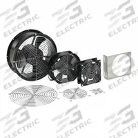 NVENT HOFFMAN Axial Fan: 6 3/4 in Dia, 2 1/4 in Dp, Steel, 230V AC, Lead Wires (MPN A6AXFN2). Key specifications — IP Rating: Not Rated; Brand: NVENT HOFFMAN; Includes: Mounting Hardware.