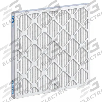 GRAINGER Pleated Air Filter: 20 in x 25 in x 2 in, MERV 8 - MERV 8 Pleated Air Filters