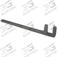 WESTWARD F-Type Valve Wheel Wrench: 1 3/8 in Head Size, 12 in Overall Lg, Alloy Steel, Powder-Coated (MPN 5PWF3). Key specifications — attr310395: No; attr310394: Powder-Coated; attr310393: Alloy Steel; attr324959: WESTWARD.
