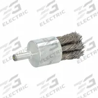 APPROVED VENDOR End Brush: Twisted Steel, 1 in Dia, 0.02 in Fill Dia, 1/4 in Shank (MPN 66254443288). Key specifications — Brand: APPROVED VENDOR.