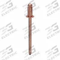 Blind Rivet,1 17/50" L,0.122" dia,PK500: Inch, 1 11/32 in Overall Lg, 1/4 in Body Lg, Dome, 500 PK (MPN CD42BS201). Key specifications — Brand: POP AVDEL.