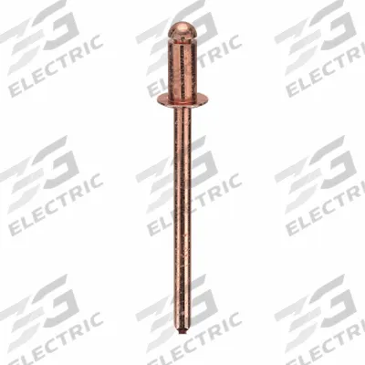 POP AVDEL Blind Rivet,1 17/50" L,0.122" dia,PK500: Inch, 1 11/32 in Overall Lg, 1/4 in Body Lg - Domed-Head Blind Rivets