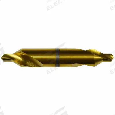 KEO Center Drill: Plain Type, #4 1/2, 60°, 2 1/2 in Overall Lg - Plain-Tip Center Drills