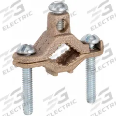 Grounding Connector: Bronze, 10 AWG SOL to 2 AWG STR Grounding Wire Size, 1 Grounding Wires (MPN 2505). Key specifications — Brand: RACO; Description/Special Features: Corrosion Resistance; For Use With: Conduit; Grounding Wire Size: 10 AWG SOL to 2 AWG STR; Material: Bronze; Grounding Wires Connected To: 1-1/4 in to 2 in Pipe; Manufacturer Part Number: 2505.