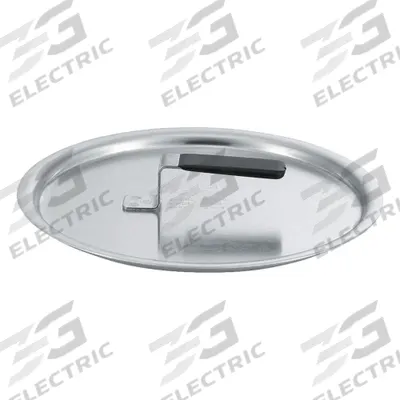 VOLLRATH Cover: 8 in Top Dia, Stainless Steel, Silver, Stainless Steel, NSF Certified - Covers