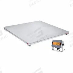 OHAUS Floor Scale: 2,500 lb Wt Capacity - Imperial, 0.5 lb/0.2 kg Readability, Floor Scale (MPN i-DF33XW2500C1R). Key specifications — Weighing Units: metric ton; Platform Material: Stainless Steel; Connection Ports: Ethernet; Brand: OHAUS; Series: Defender™ 3000; Readability: 0.5 lb/0.2 kg.
