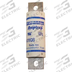 Semiconductor Fuse: A70Q Series, Fast-Acting, 200 A, 700 V AC, 650 V DC DC Volt Rating (MPN A70Q200-4). Key specifications — Series: A70Q; Brand: MERSEN; Voltage Type: AC/DC.