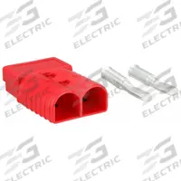 WESTWARD Plug: Plug-In, 350A, Red, 2/0 ga (MPN 23PC35). Key specifications — Maximum Current: 350A; Gauge: 2/0 ga; Color: Red; Connection Type: Plug-In; Brand: WESTWARD.