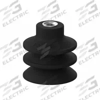 PIAB Vacuum Pad: Multi-Bellows, w/o Adapter, 88 mm Pad Dia, Nitrile/PVC, Black, 60A, PAXB (MPN S.PAXB88NP60.XXX.00). Key specifications — attr1019101: S.PAXB88NP60.XXX.00; attr1019103: PIAB; attr1019107: 60A.