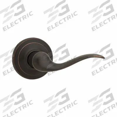 KWIKSET Door Lever Lockset: Passage Lever Locksets/Storeroom Lever Locksets, Bronze