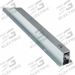 NATIONAL GUARD Automatic Door Bottom: Single Fin Insert, Aluminum, 48 in Lg, 1 1/2 in Wd, Aluminum (MPN 423N-48). Key specifications — Brand: NATIONAL GUARD.