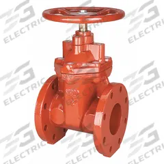 NIBCO Gate Valve: 3 in Nominal Valve Size, Ductile Iron, Non-Rising, Class 125 Flange, Wheel (MPN F619RW 3). Key specifications — Wedge Material: Ductile Iron; Brand: NIBCO; Bonnet Material: Ductile Iron.