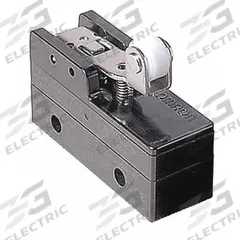 OMRON Snap Action Switch: Hinge Roller Lever Actuator, 1NO/1NC, Solder (MPN Z-15GW22). Key specifications — AC Contact Rating: 15 A @ 250 V; Electrical Connection: Solder; Series: Z; Brand: OMRON.