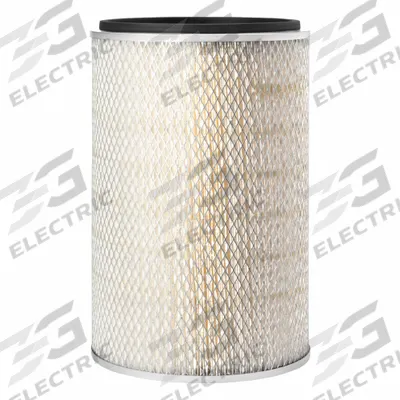 FLEETGUARD Automotive Air Filter: Round-Oval, Engine, Axial Seal, 12 3/32 in Outside Dia - Round/Oval Engine Air Filters
