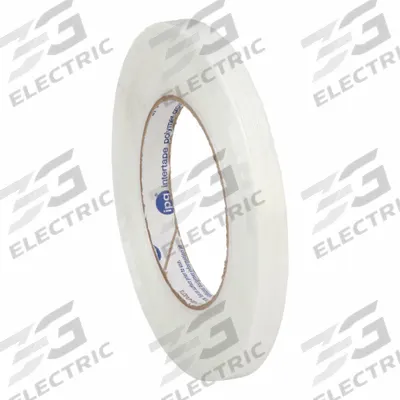 IPG Strapping Tape: 6.2 mil Tape Thick, 1/2 in x 179 13/16 ft, Clear - Heavy-Duty Strapping Tape