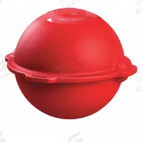 TEMPO COMMUNICATIONS Marker Ball: 169.8 kHz Freq Transmitted, Ball, Red (MPN OM-09). Key specifications — Color: Red; Brand: TEMPO COMMUNICATIONS; Housing Material: Polyethylene; Shape: Ball.