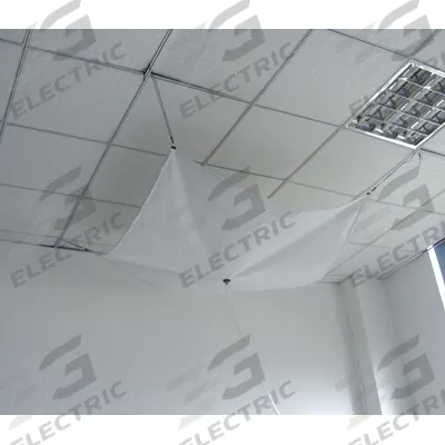APPROVED VENDOR Leak Diverter Tarp: 7 ft Lg, 7 ft Wd, PVC Laminated Polyester - Under the Ceiling Leak Diverters