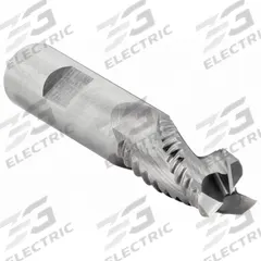 WIDIA HANITA Roughing End Mill: Carbide, 3 Flute, 1/2" Mill Dia, 2" LOC, 0.04" Chf, 4-1/2" OAL (MPN 4A1R13005)