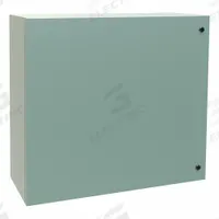 HAMMOND Electrical Enclosure: Steel, 36 in x 36 in x 12 in, NEMA 12/3R/4, Solid Cover, Hinged (MPN EN4SD363612GY). Key specifications — Closure Method: 1/4-Turn Latch; Brand: HAMMOND; Knockouts: Not Included.