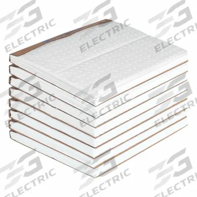 PIG Sorbent Pad: 28 3/16 oz Volume Absorbed Per Pad, 20 in x 15 in Pad Size (L x W) - Sorbent Pads