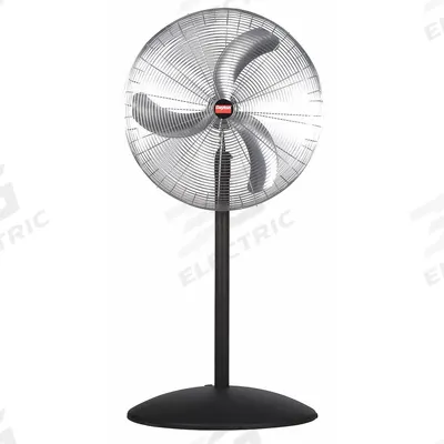 Dayton Freestanding Fan: 24 in Blade Dia, 3 Speeds, 1/3 hp Motor HP, Oscillating - Standard Industrial Pedestal Fans